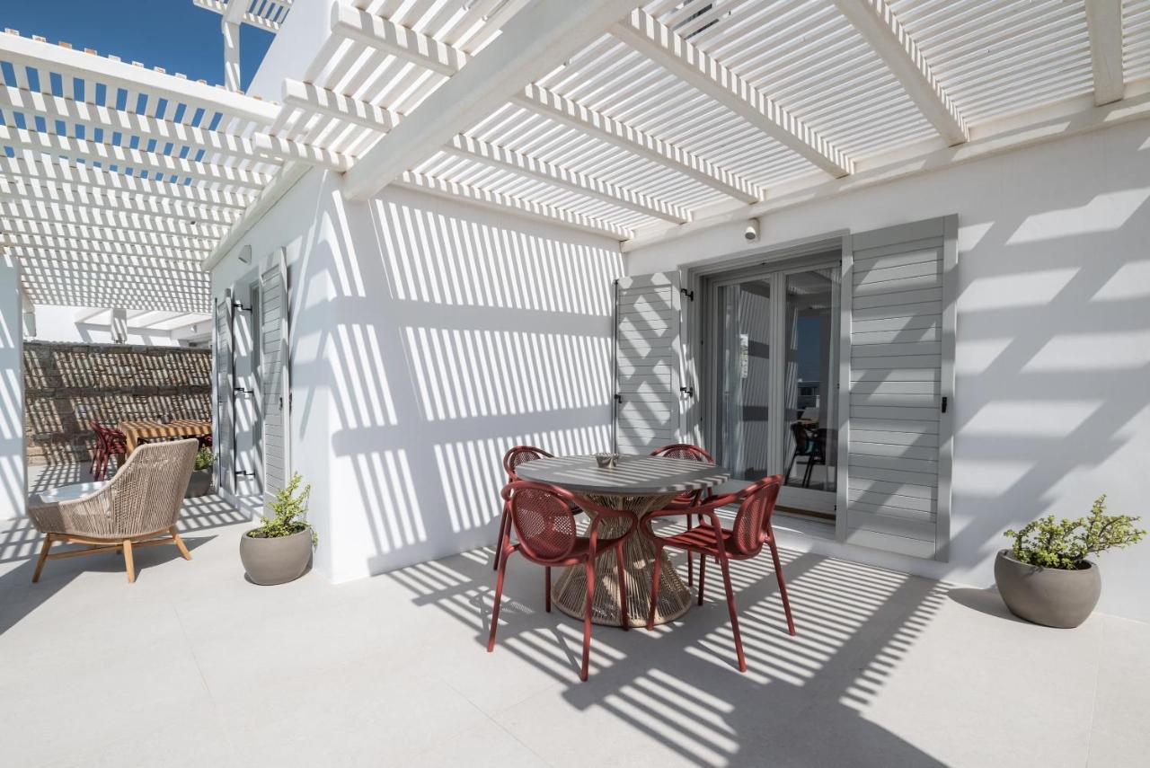 Villa Petra Mare Above Mykonos Town Private Pool Exterior foto